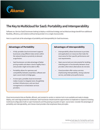 The Key to Multicloud for SaaS: Portability and Interoperability
