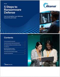 5 Steps to Ransomware Defense