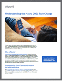 Understanding the Nacha 2021 Rule Change