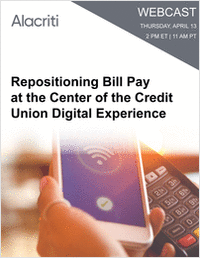 Repositioning Bill Pay at the Center of the Credit Union Digital Experience