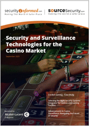 Security And Surveillance Technologies For The Casino Market
