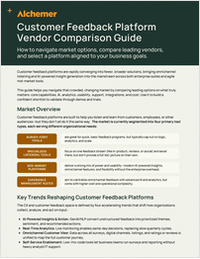 Customer Feedback Platform Vendor Comparison Guide