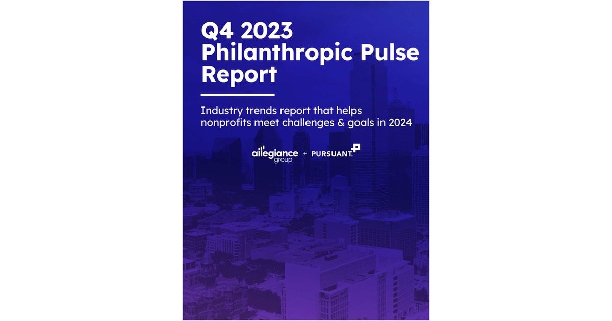 Q4 2023 Philanthropic Pulse Report