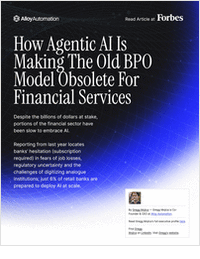 The New Finance Operating Model: Agentic AI, Not BPO, Drives 2026 Efficiency