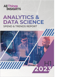 Analytics & Data Science Spend & Trends H1 2023 Report