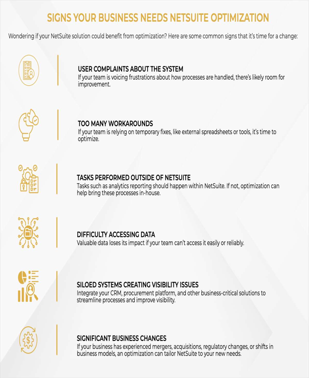 NetSuite Users: Maximize the Value of Your NetSuite ERP with Our Optimization Audit