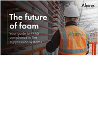 The Future of Foam: Your guide to PFAS compliance in fire suppression systems
