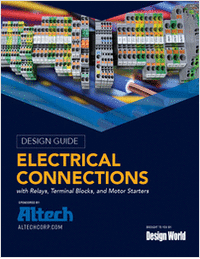 Electrical Connections with Relays, Terminal Blocks, and Motor Starters