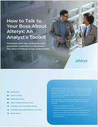 How to Talk to Your Boss About Alteryx: An Analyst's Toolkit