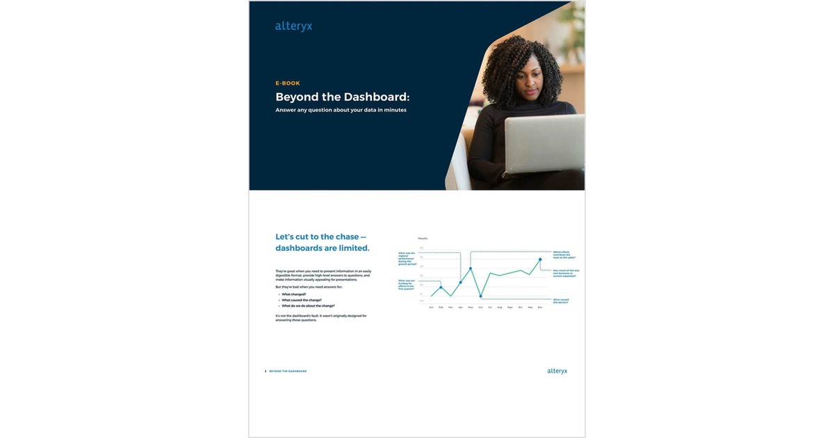 Beyond the Dashboard Ebook