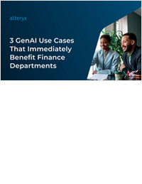 3 GenAI Use Cases That Immediately Benefit Finance Departments