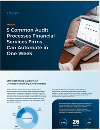 5 Common Audit Processes Financial Services Firms Can Automate in a Week