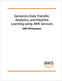 Genomics Data Transfer, Analytics, and Machine Learning Using AWS Services