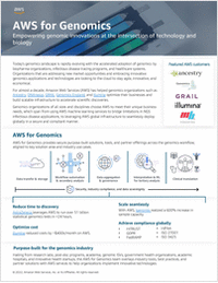 AWS for Genomics: Empowering Genomic Innovations at the Intersection of Technology and Biology