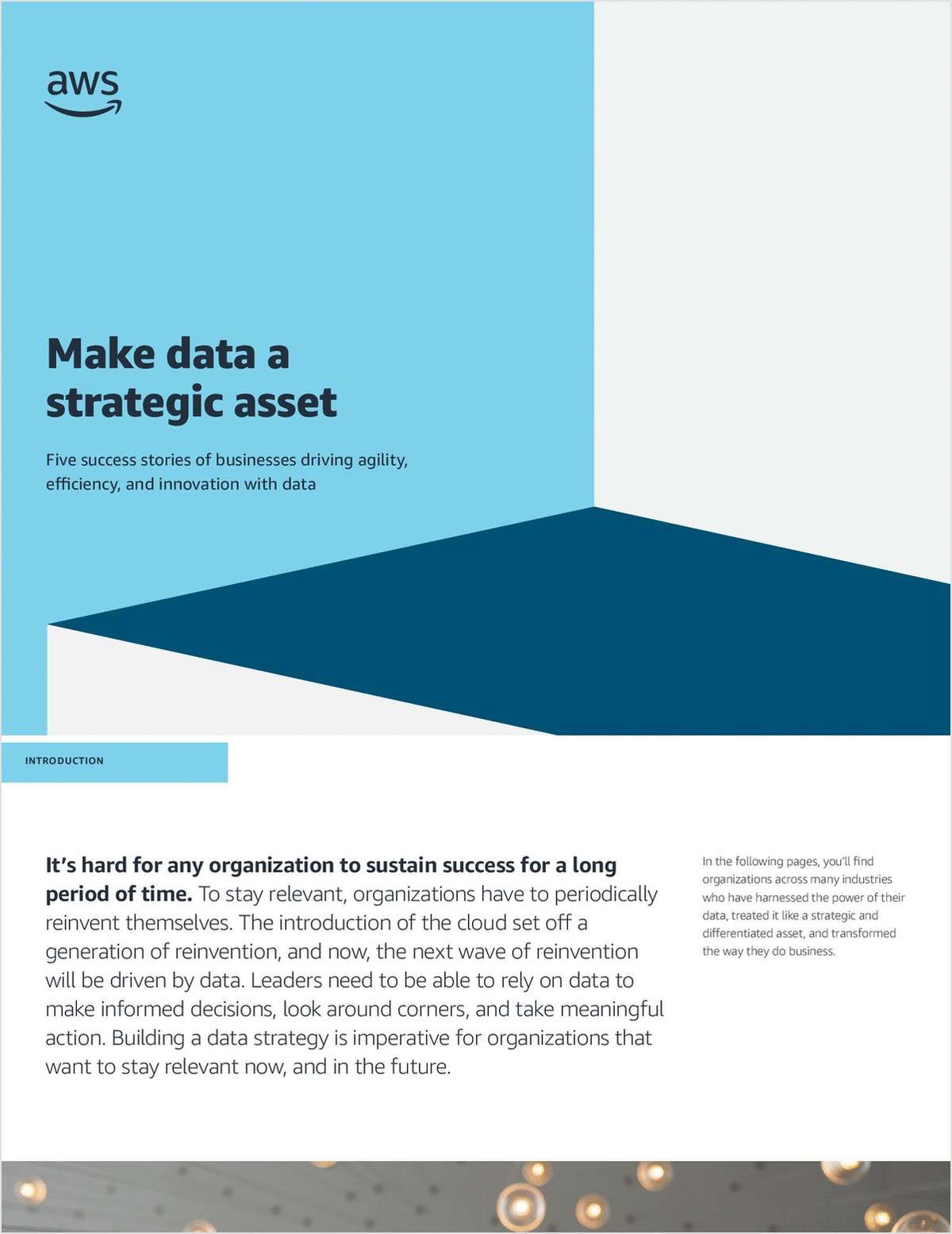 Make Data a Strategic asset