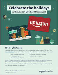 Celebrate the Holidays with Amazon Gift Card Incentives! (CA)