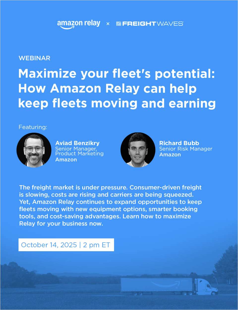 Maximize your fleet's potential: How Amazon Relay can help keep fleets moving and earning