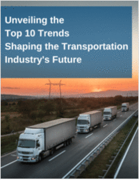 Blog Post: Unveiling the Top 10 Trends Shaping the Transportation Industry's Future