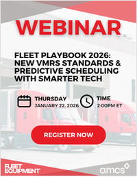 Fleet Playbook 2026: New VMRS Standards & Predictive Scheduling with Smarter Tech