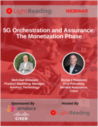 5G Orchestration and Assurance: The Monetization Phase