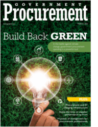 Government Procurement: Build Back Green