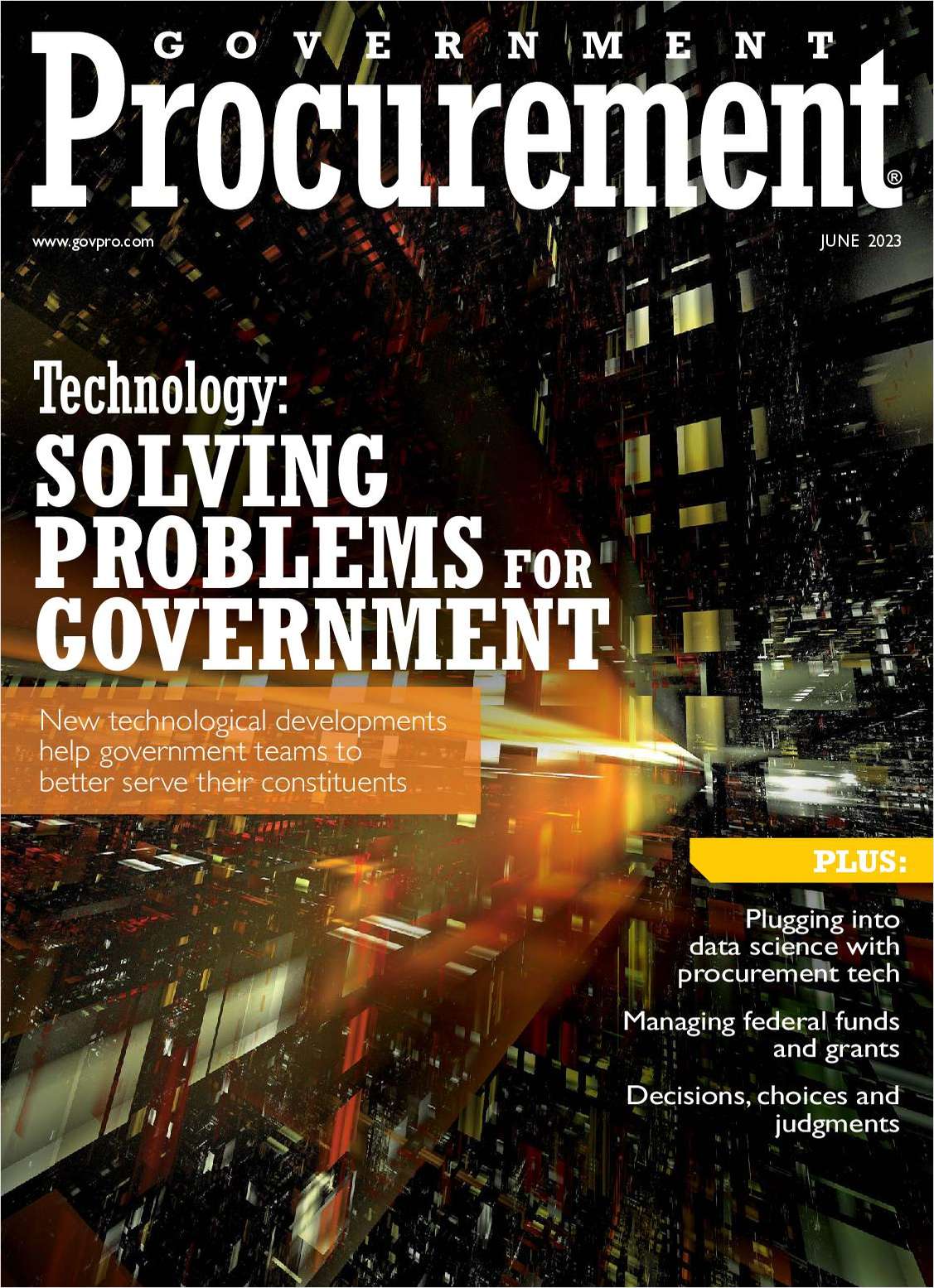 Government Procurement: Technology: Solving Problems for Government