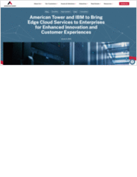 How IBM and American Tower plan to use innovation at the edge