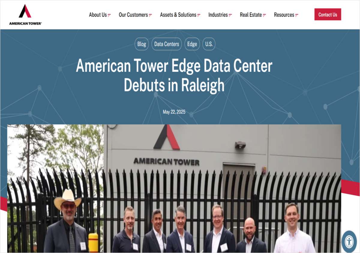 New Edge Data Center Opens in Raleigh, NC