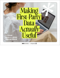 Making First-Party Data Actually Useful
