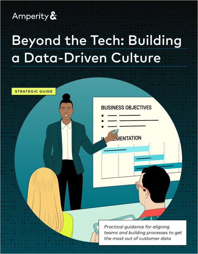 Beyond the Tech: Building a Data-Driven Culture