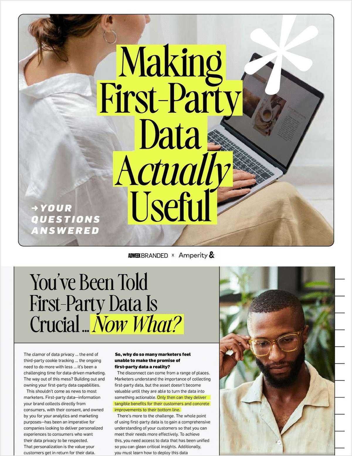 Making First-Party Data Actually Useful
