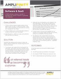 SaaS Partner Referral Program - Case Study