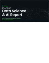 8th Annual State of Data Science & AI Report