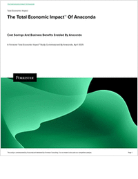 The Total Economic Impact of Anaconda