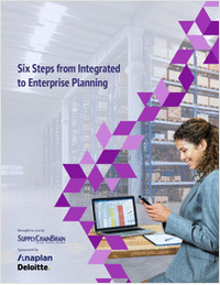 Six Steps from Integrated to Enterprise Planning