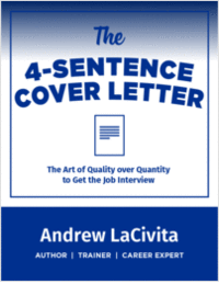 The 4-Sentence Cover Letter