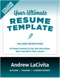 How to Build the Ultimate Collegiate Resume
