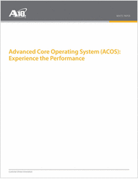 Advanced Core Operating System (ACOS): Experience the Performance