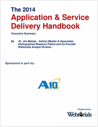 2014 Application & Service Delivery Handbook – Executive Summary