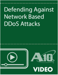 Defending Against Network Based DDoS Attacks