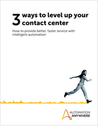 Three ways to level up your contact center
