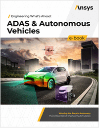 Engineering What's Ahead: ADAS & Autonomous Vehicles e-book
