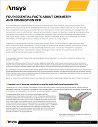 FOUR ESSENTIAL FACTS ABOUT CHEMISTRY AND COMBUSTION CFD