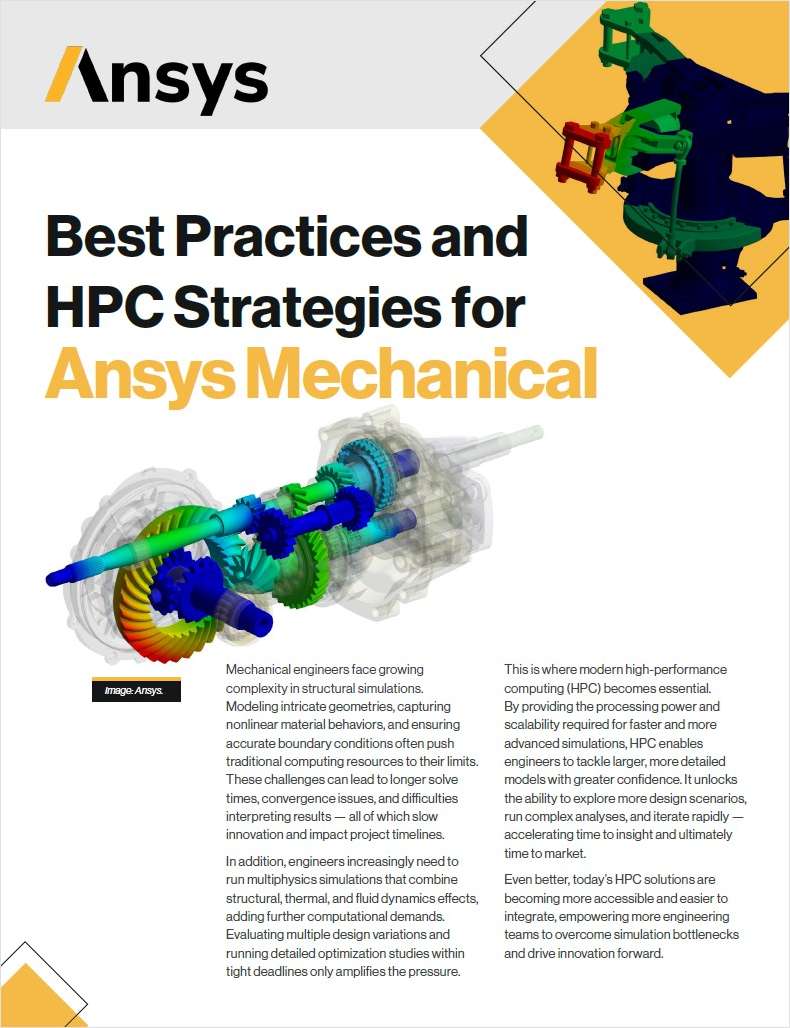 Best Practices and HPC Strategies for Ansys Mechanical