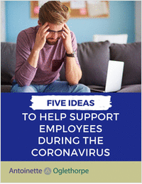 Five Ideas to Help Support Employees During the Coronavirus