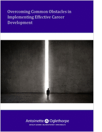Overcoming Common Obstacles in Implementing Effective Career Development  Programmes