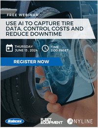 Use AI to Capture Tire Data, Control Costs, and Reduce Downtime