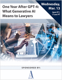 One Year After GPT-4: What Generative AI Means to Lawyers