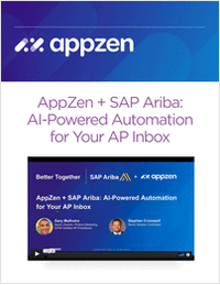 AppZen + SAP: Ariba AI-Powered Automation for Your AP Inbox