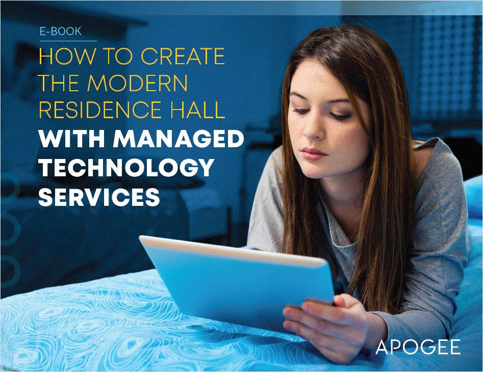 How to Create the Modern Residence Hall With Managed Technology Services